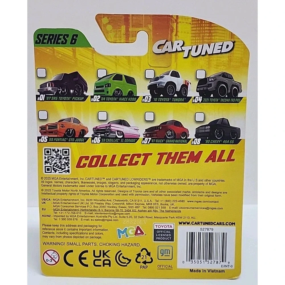 NEW 2025 Car‎ Tuned Series 6 #03 White '10 Toyota Tundra Pickup 4x4 Series 6 Toy - Picture 3 of 6